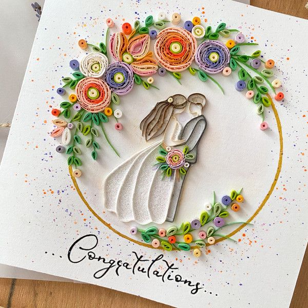 Thiệp quilling cdcr